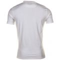 Mens White International Small Logo S/s T Shirt