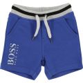 Boys Blue Sweat Shorts 19703 by BOSS from Hurleys