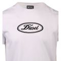 Mens White T-Diegor-C14 S/s T Shirt 108004 by Diesel from Hurleys