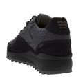Mens Navy Grey Gloss Woven Santa Monica Trainers 75905 by Android Homme from Hurleys