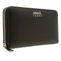 Womens Black Zip Around Purse 70391 by Armani Jeans from Hurleys