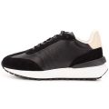 Kids Black Suede Panel Trainer 110938 by BOSS from Hurleys