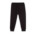 Boys Black Racing Stripe Sweat Pants 81830 by Dsquared2 from Hurleys