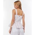 Womens White Multi Ellewood Stripe Cami Top 106292 by Barbour from Hurleys