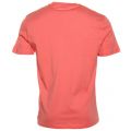 Mens Spiced Coral Tape Pocket S/s Tee Shirt 31280 by Original Penguin from Hurleys