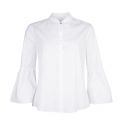 Womens White Flared Sleeve Blouse 20066 by PS Paul Smith from Hurleys