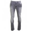 Mens Dark Pavement Wash Thin Finn Slim Fit Jeans 44441 by Nudie Jeans Co from Hurleys