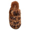 Womens Luggage Janis Logo Slippers 96568 by Michael Kors from Hurleys
