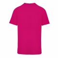 Mens Pink Big Logo Beach Regular Fit S/s T Shirt 74598 by BOSS from Hurleys
