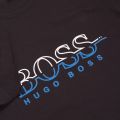 Athleisure Mens Black Tee 2 Logo S/s T Shirt 26634 by BOSS from Hurleys