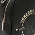 Womens Black Round Logo Backpack 41750 by Versace Jeans from Hurleys