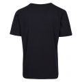 Mens Dark Blue Urban Abstract Stripe S/s T Shirt 45259 by BOSS from Hurleys