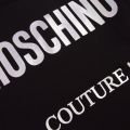 Moschino Girls Black Iridescent Logo Dress 76262 by Moschino from Hurleys