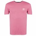 Casual Mens Dusky Pink Tales S/s T Shirt 34452 by BOSS from Hurleys
