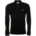 Mens Black Classic L/s Polo Shirt 60493 by Lacoste from Hurleys