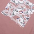 Mens Dusky Pink Stowart Bird Graphic S/s T Shirt 43924 by Ted Baker from Hurleys