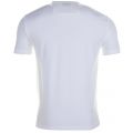Mens White Training Logo Series Crew S/s Tee Shirt 64297 by EA7 from Hurleys