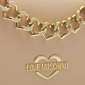 Womens Natural Heart Chain Crossbody Bag 88990 by Love Moschino from Hurleys