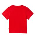 Toddler Bright Red Branded Chest Line S/s T Shirt 83886 by BOSS from Hurleys