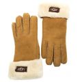 Womens Chestnut Classic Turn Cuff Gloves 67656 by UGG from Hurleys