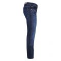 Mens Dark Blue 708 Slim Fit Jeans 45034 by HUGO from Hurleys