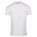 Mens White Train Oversize Logo S/s T Shirt 38362 by EA7 from Hurleys