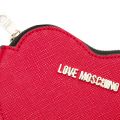 Womens Red Saffiano Heart Purse 35118 by Love Moschino from Hurleys