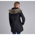 Womens Black Enduro Quilted Jacket 10178 by Barbour International from Hurleys