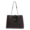 Womens Black Ghost Quilted Tote Bag 34841 by Valentino from Hurleys