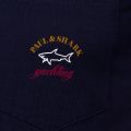 Paul & Shark Mens Navy Shark Fit Pocket S/s Tee Shirt