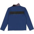 Boys Blue Block Logo L/s Polo Shirt 28429 by BOSS from Hurleys