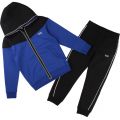 Boys Electric Blue Colourblock Hooded Tracksuit 13312 by BOSS from Hurleys