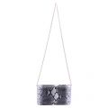 Womens Grey/White/Black Python Crossbody Bag 105815 by Love Moschino from Hurleys