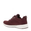 Womens Burgundy Bobs Squad Total Glam Trainers 31754 by Skechers from Hurleys