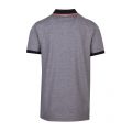 Athleisure Mens Black Paule 4 Trim Slim Fit S/s Polo Shirt 55036 by BOSS from Hurleys