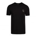 Mens Black Gold Patch S/s T Shirt 96411 by Armani Exchange from Hurleys