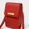 Womens Red Taylor Phone Crossbody Bag 94750 by Katie Loxton from Hurleys