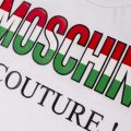 Boys White Italian Branded Logo S/s T Shirt 36097 by Moschino from Hurleys