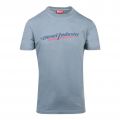 Mens Blue T-Diegor-Indmaglietta S/s T Shirt 101526 by Diesel from Hurleys