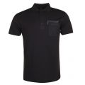 Mens Black T-Temp S/s Polo Shirt 25528 by Diesel from Hurleys