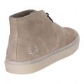 Fred Perry Shoes Mens Grey Hawley Suede Boots