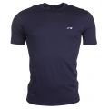 Mens Navy Regular Fit S/s Tee Shirt 69692 by Armani Jeans from Hurleys