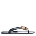 Womens Black Suszie Bow Flip Flops 21708 by Ted Baker from Hurleys
