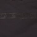 Mens Black Tonal Block Logo S/s T Shirt 37037 by Emporio Armani from Hurleys
