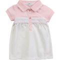 Baby Pink Embroidered Logo Polo Dress 55872 by BOSS from Hurleys
