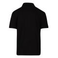 Mens Jet Black Jersey S/s Polo Shirt 103471 by Lyle and Scott from Hurleys