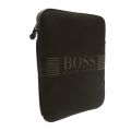 Mens Black Pixel Zip Crossbody Bag 8267 by BOSS from Hurleys