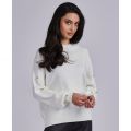 Womens Off White Drifting Button Knitted Jumper 81968 by Barbour International from Hurleys