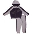 Boys Navy & Grey Eagle Hooded Tracksuit 11605 by Armani Junior from Hurleys