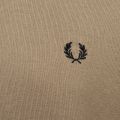 Mens Warm Stone Classic Crew Knitted Jumper 92297 by Fred Perry from Hurleys